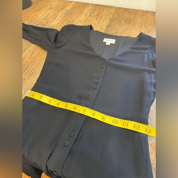 Black Button-Front Mini Dress – Frank And Oak – XS - Picture 5 of 11